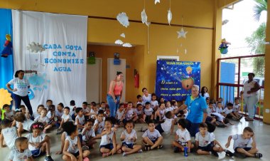 Copasa realiza ações educativas em comemoração ao Dia Mundial da Água