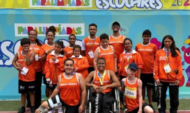 PARALIMPÍADAS ESCOLARES Atletas ipatinguenses brilham e delegação mineira conquista 3º lugar