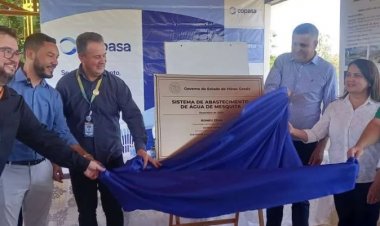 Copasa inaugura sistema de abastecimento de água de Mesquita