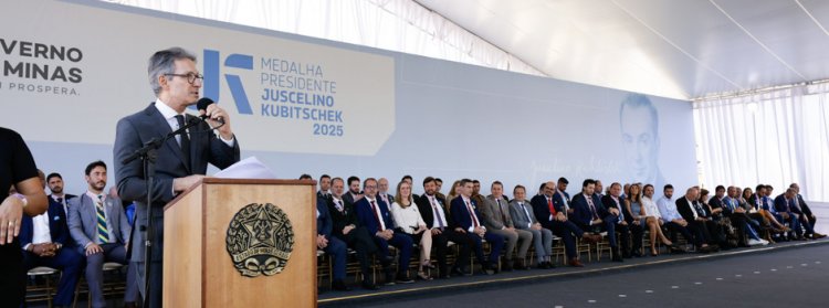 Governo de Minas entrega Medalha Presidente Juscelino Kubitschek em Diamantina