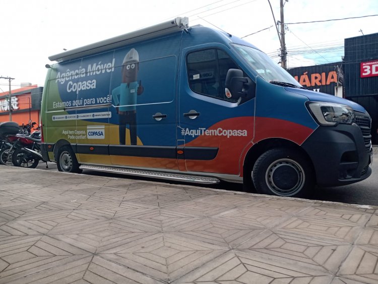 Agência Móvel da Copasa realiza atendimentos em Santana do Paraíso