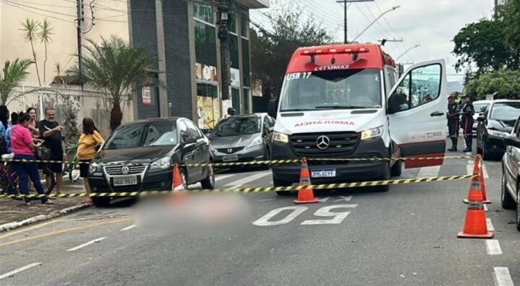 Idosa é atropelado por uma moto em Timóteo