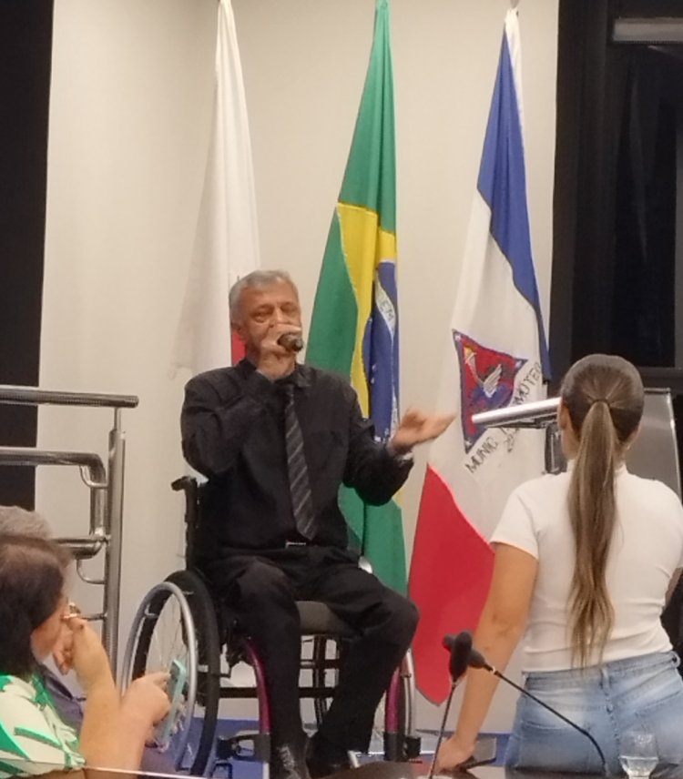 Vereador Beto do Estofamento faz discurso de despedida na Câmara Municipal de Timóteo