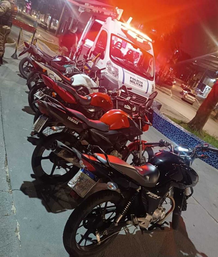 Polícia Militar retira cerca de mil motocicletas de circulação em Minas durante operação contra “rolezinhos”