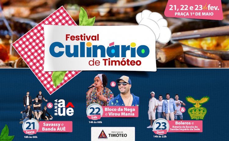 Prefeitura de Timóteo realiza Festival Culinário