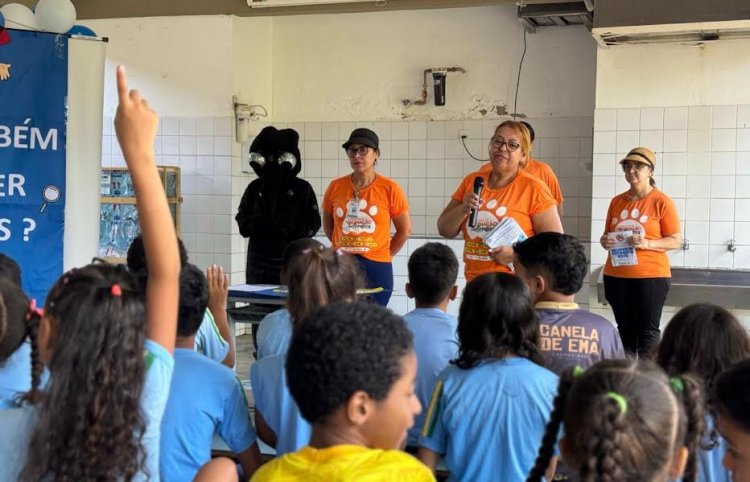 Projeto “VISA na Escola” é retomado com ação educativa para crianças em Ipatinga